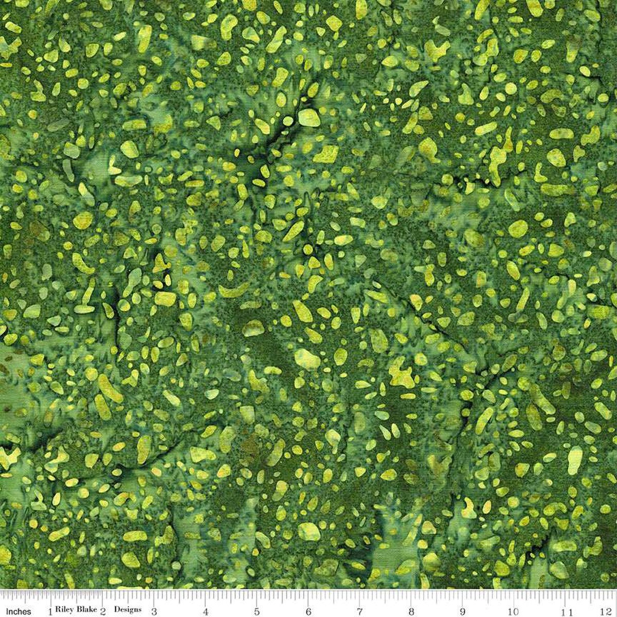 Batik Terrazzo Thyme Yardage (1/2 Yard)