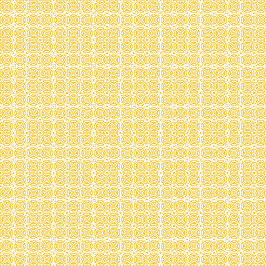 Chasing Rainbows Interlink Yellow (1/2 Yard)