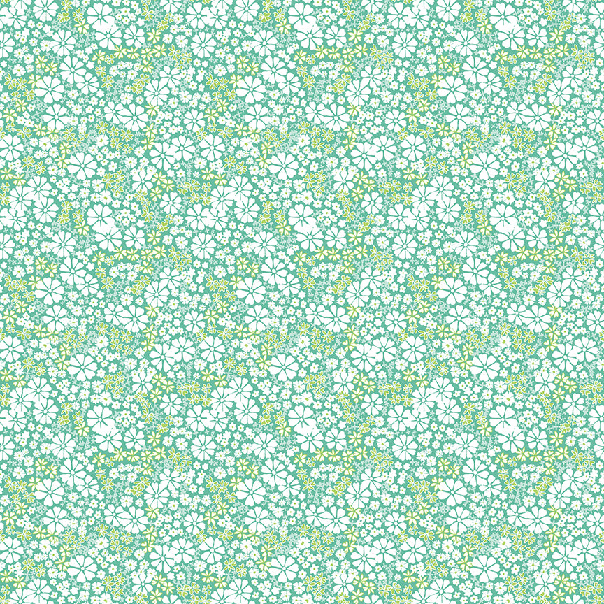 Chasing Rainbows Everbloom Leaf (1/2 Yard)