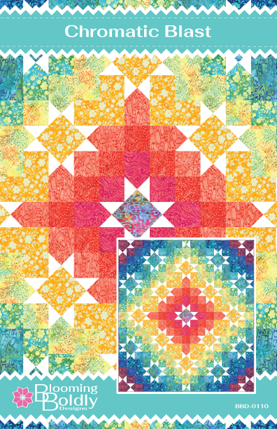 Chromatic Blast Quilt Pattern