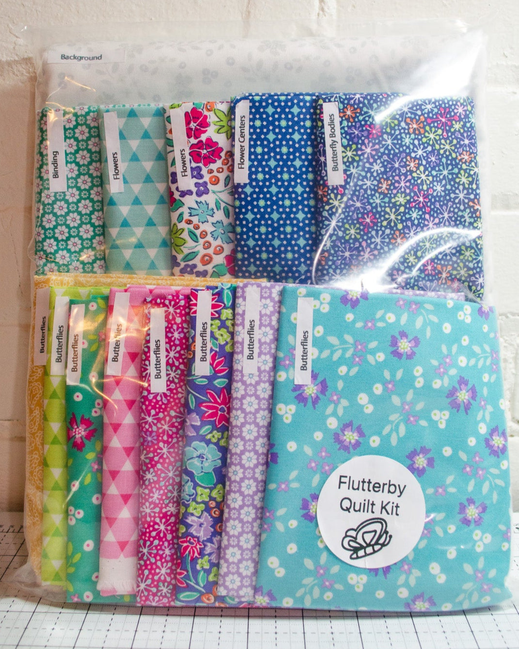 Flutterby Vibrance Quilt Kit