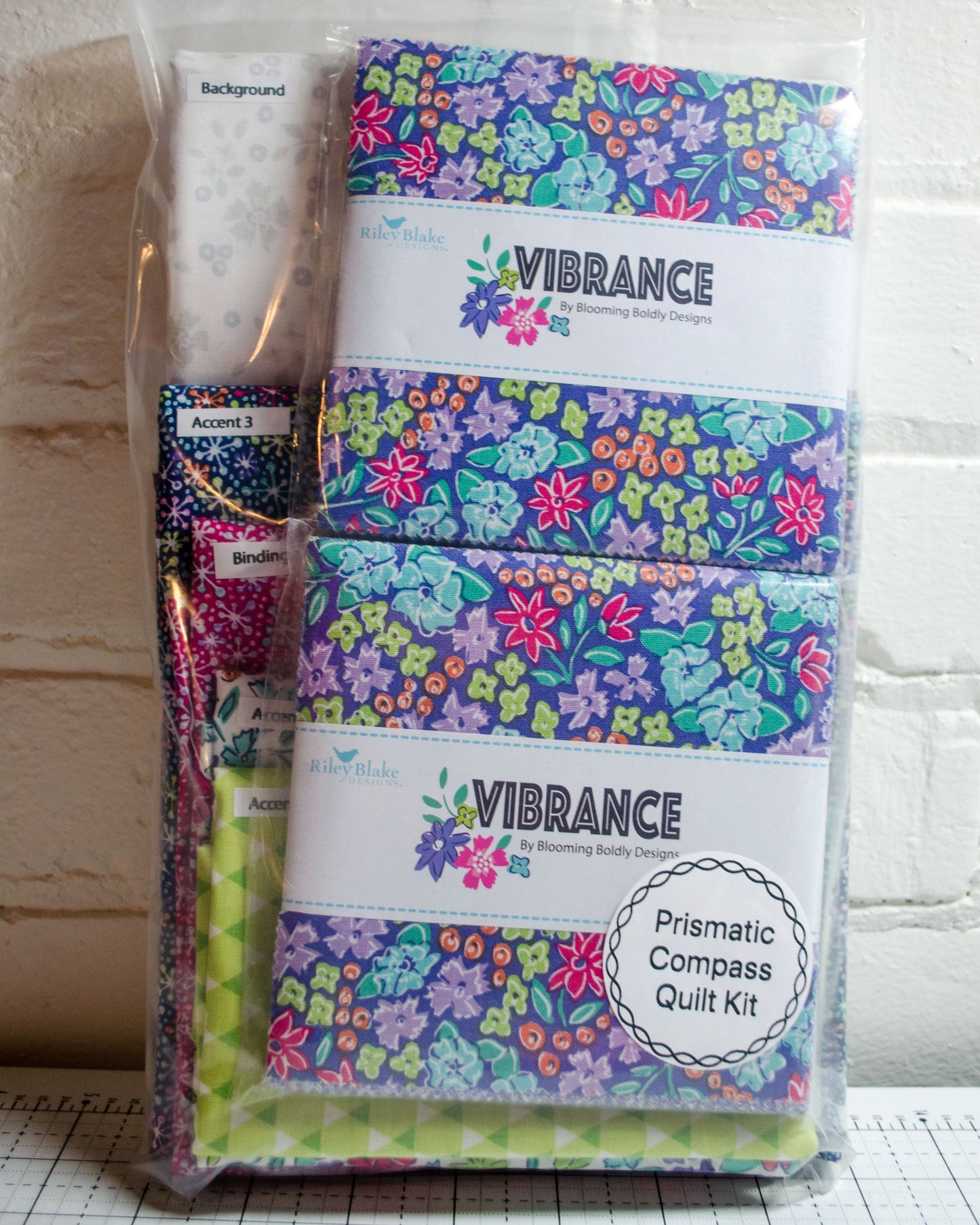 Prismatic Compass Vibrance Quilt Kit
