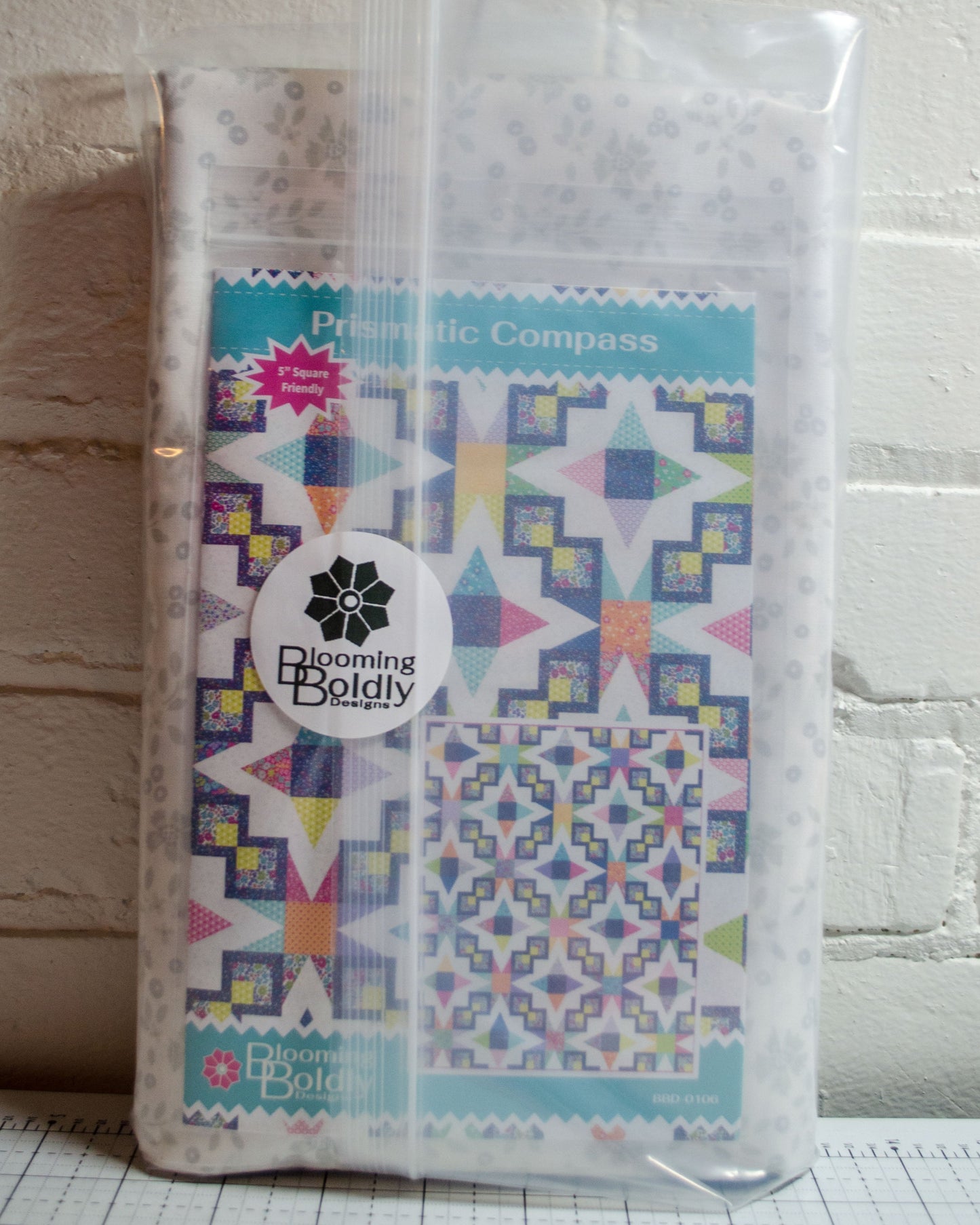 Prismatic Compass Vibrance Quilt Kit