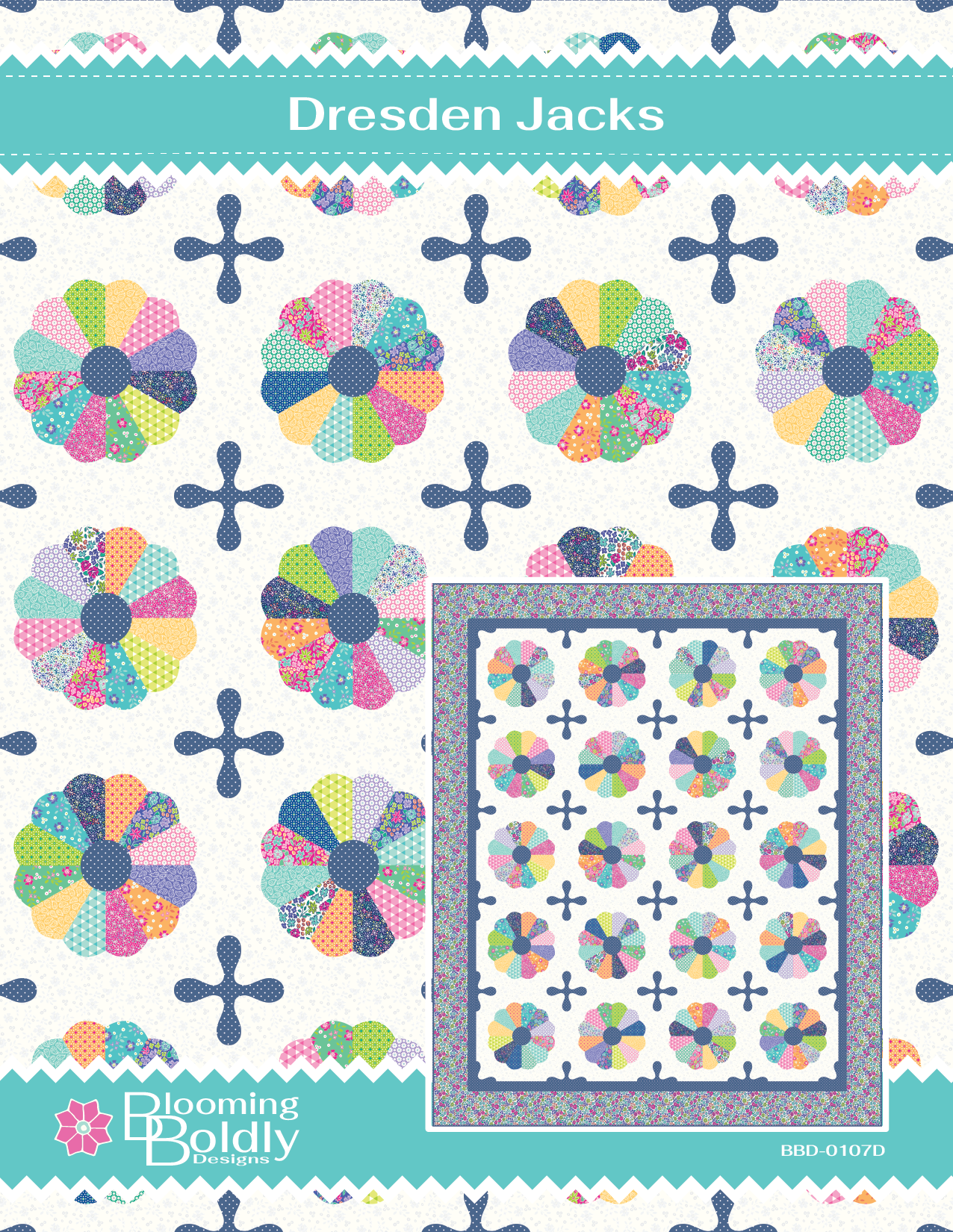 Digital Download - Dresden Jacks Quilt Pattern