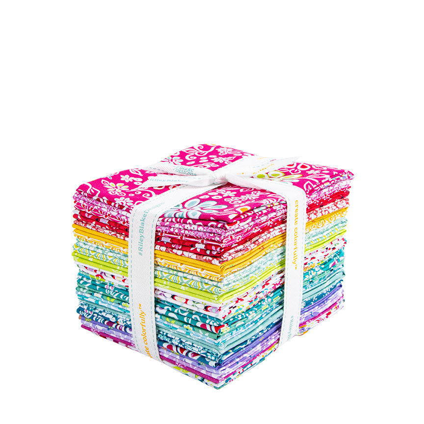 Chasing Rainbows Fat Quarter Bundle (23 pieces)