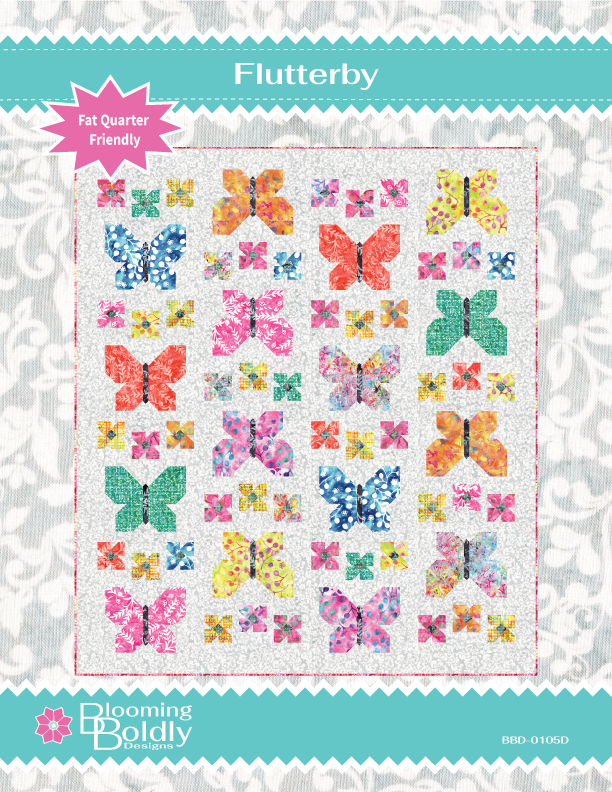 Digital Download - Flutterby Quilt Pattern