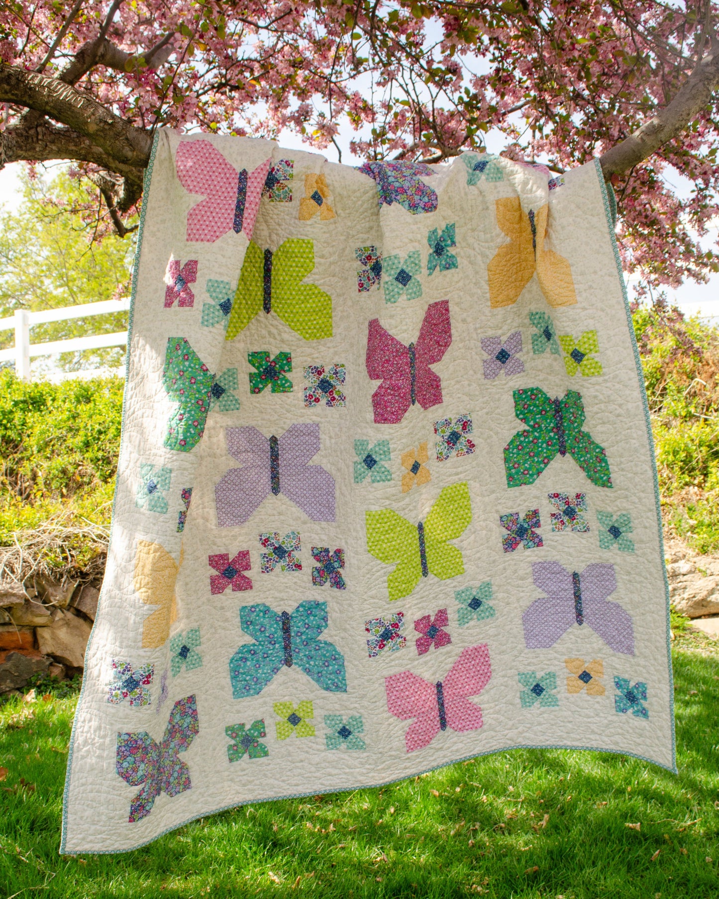 Flutterby Vibrance Quilt Kit