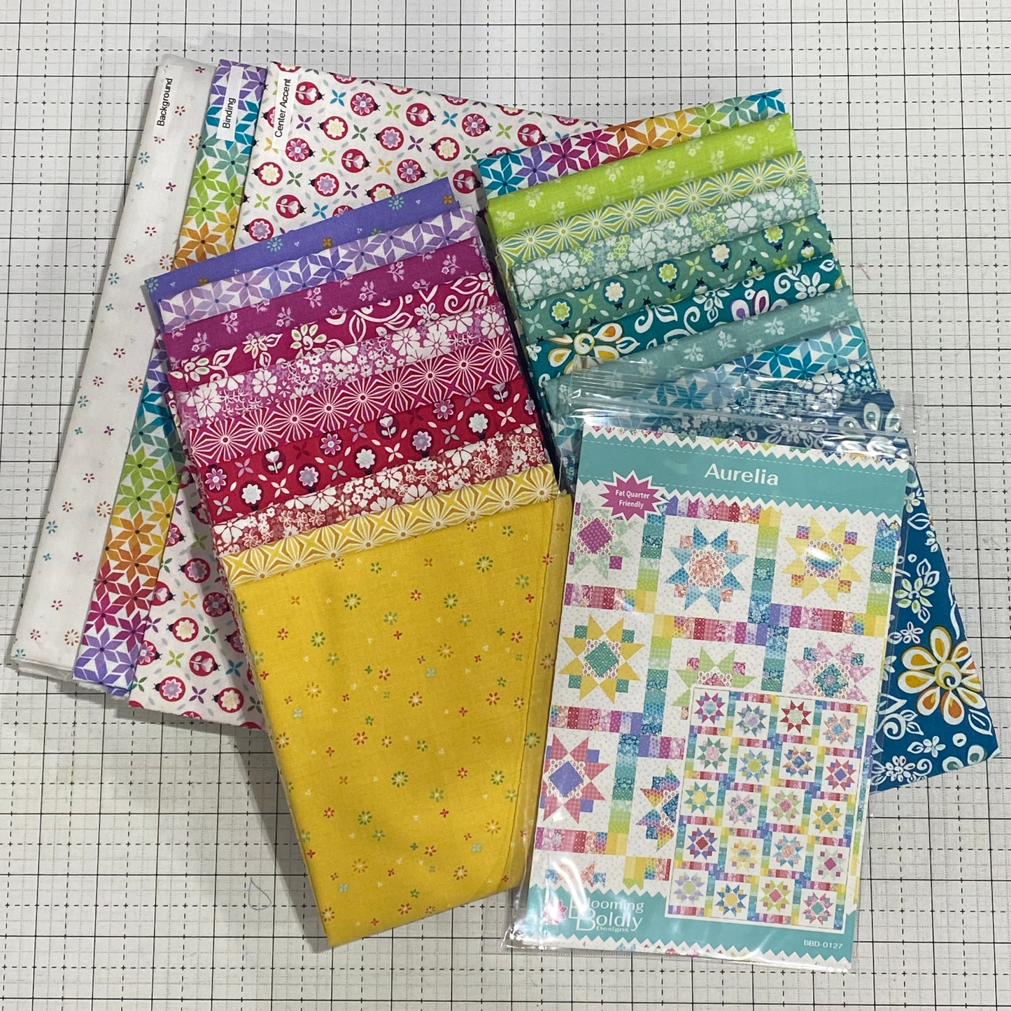 Aurelia Chasing Rainbows Quilt Kit