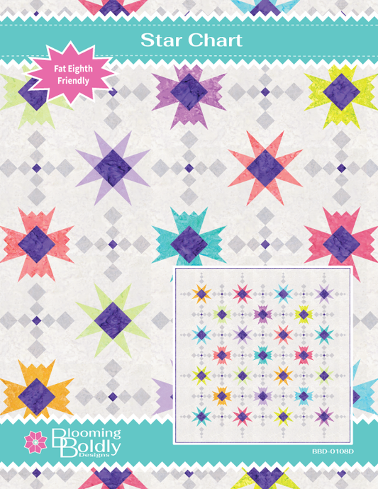 Digital Download - Star Chart Quilt Pattern