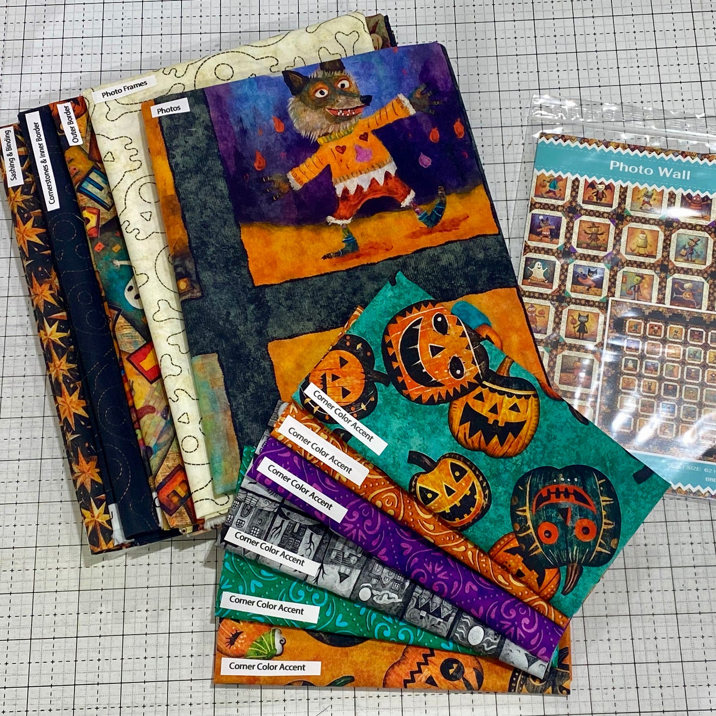 Creepin' It Real Photo Wall Quilt Kit