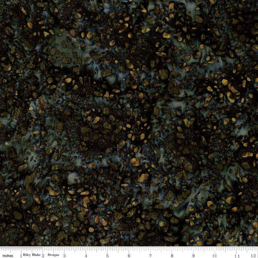 Batik Terrazzo Dark Insignia Yardage (1/2 Yard)