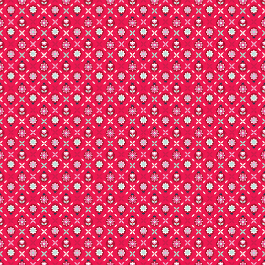 Chasing Rainbows Cute as a Bug Fruit Punch (1/2 Yard)