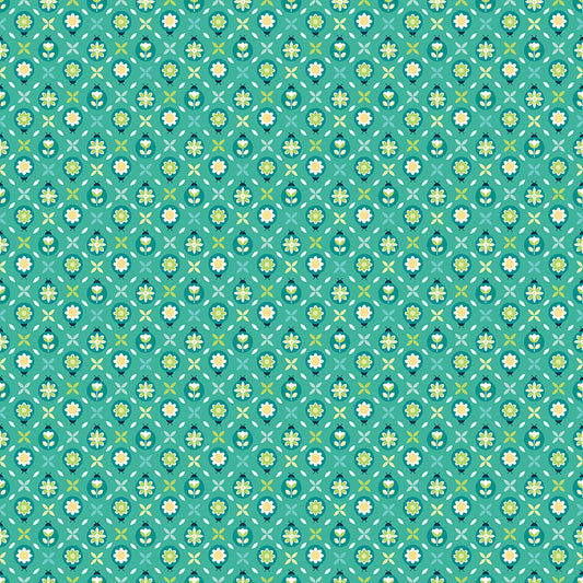 Chasing Rainbows Cute as a Bug Vivid (1/2 Yard)