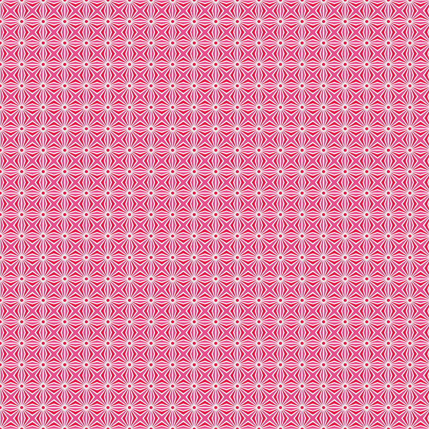 Chasing Rainbows Interlink Pink (1/2 Yard)