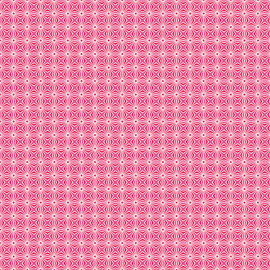 Chasing Rainbows Interlink Pink (1/2 Yard)