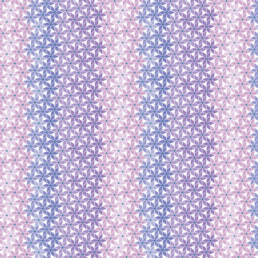 Chasing Rainbows Stellar Weave Purple (1/2 Yard)