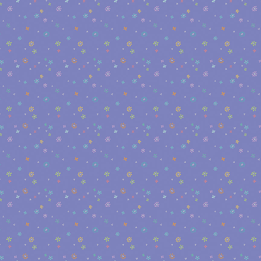 Chasing Rainbows Garden Sprinkles Purple (1/2 Yard)