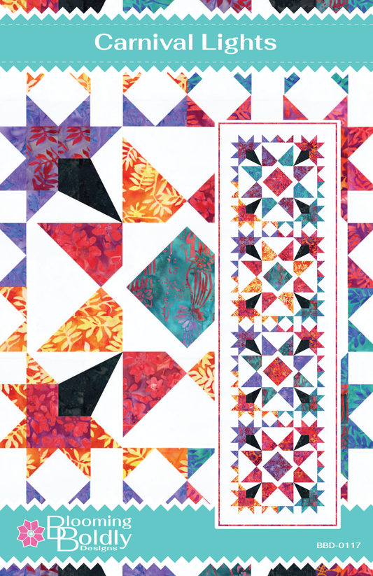 Carnival Lights Bed Runner Pattern