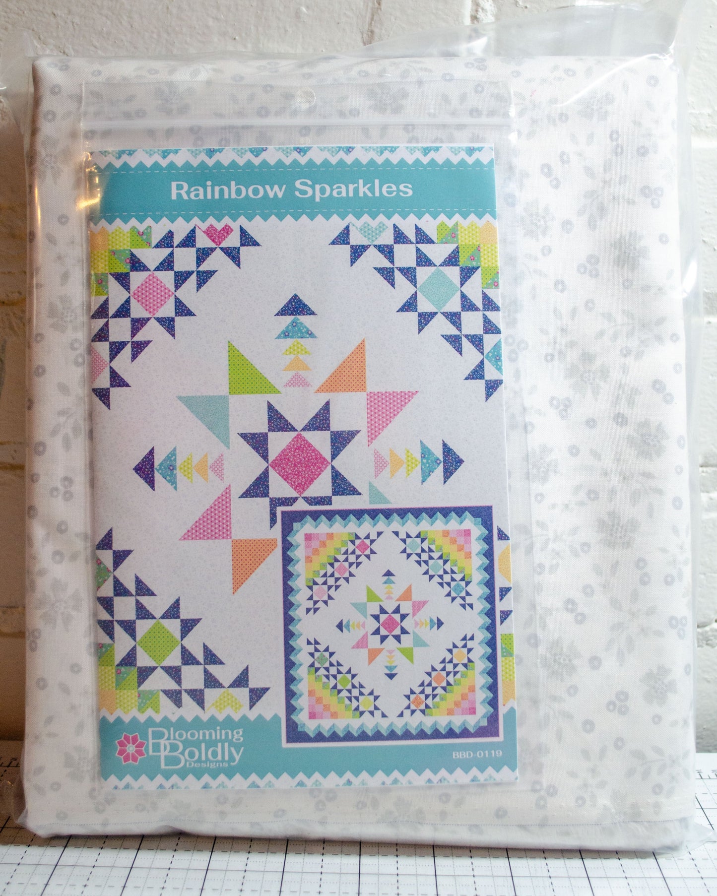 Rainbow Sparkles Vibrance Quilt Kit
