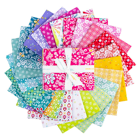 Chasing Rainbows Fat Quarter Bundle (23 pieces)