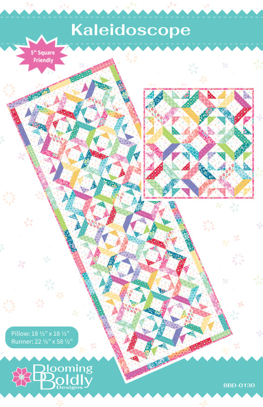 Kaleidoscope Runner and Pillow Pattern