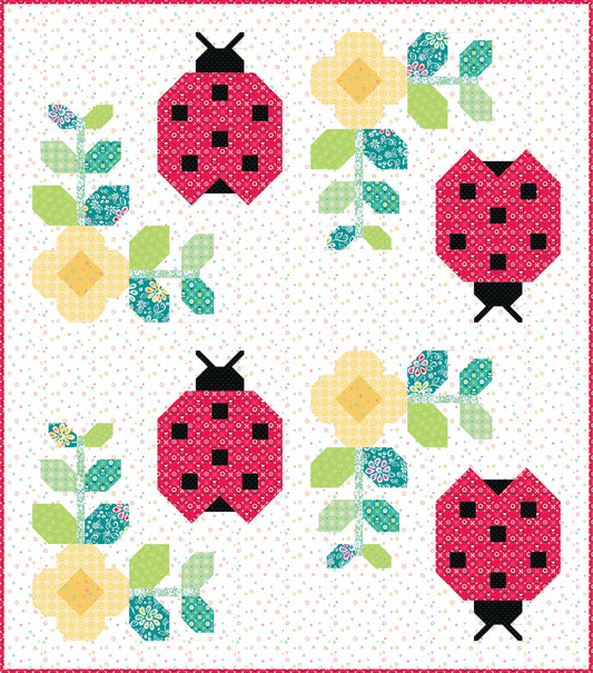 Lady Lola Chasing Rainbows Baby Quilt Kit