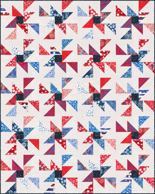 Liberty Spin Quilt Kit
