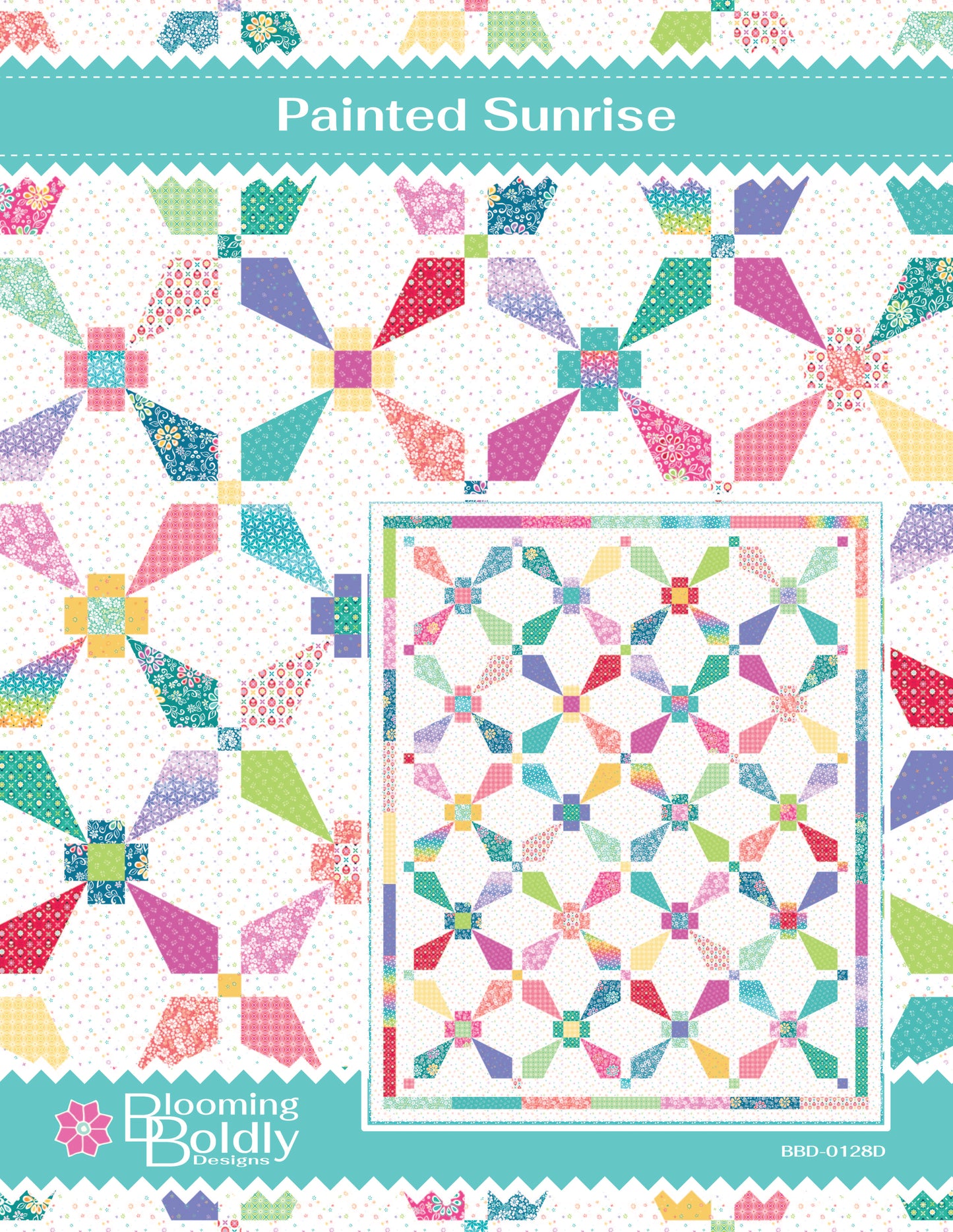 Digital Download - Painted Sunrise Quilt Pattern