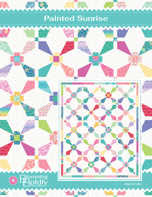 Digital Download - Painted Sunrise Quilt Pattern