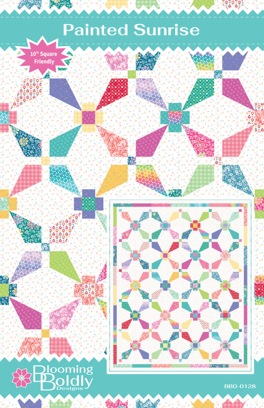 Painted Sunrise Quilt Pattern