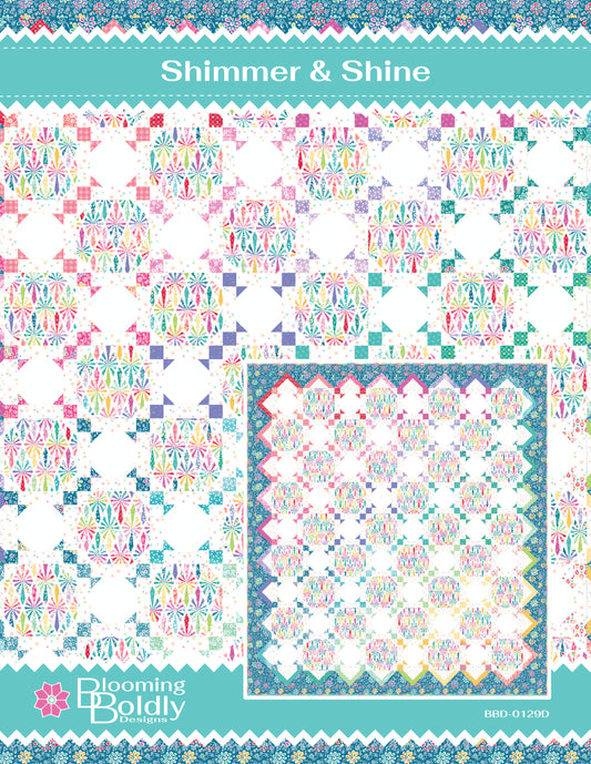 Digital Download - Shimmer & Shine Quilt Pattern