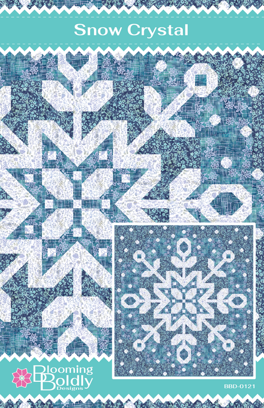 Snow Crystal Quilt Pattern