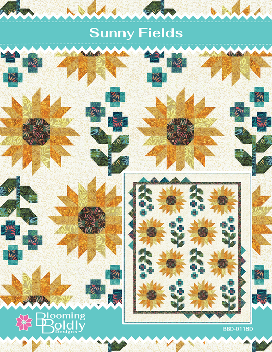 Digital Download - Sunny Fields Quilt Pattern